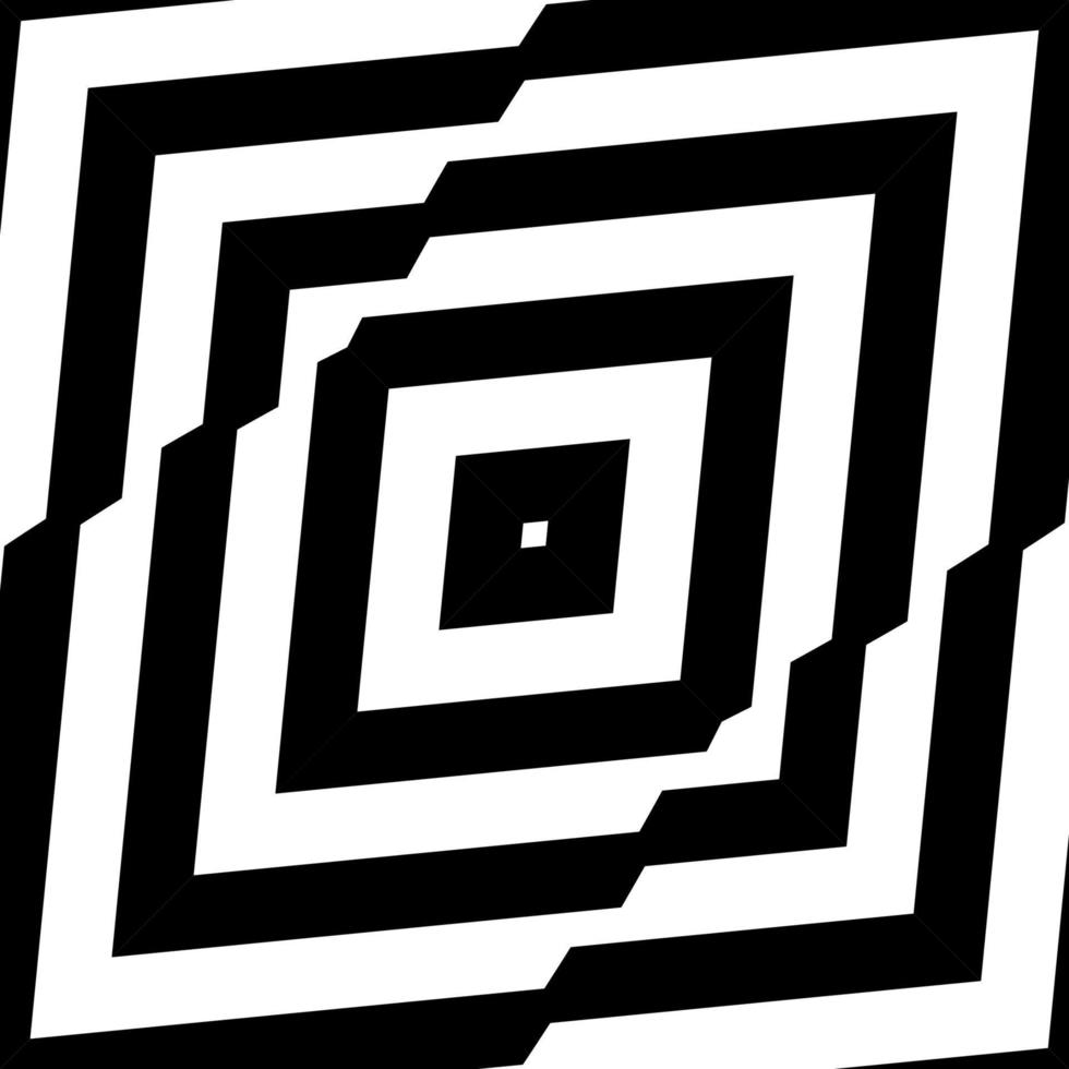 Stripes Lines Motifs Pattern. Optical Illusion Decoration for Interior, Exterior, Carpet, Textile, Garment, Cloth, Silk, Tile, Plastic, Paper, Wrapping, Wallpaper, Pillow, Sofa, or Background. Vector