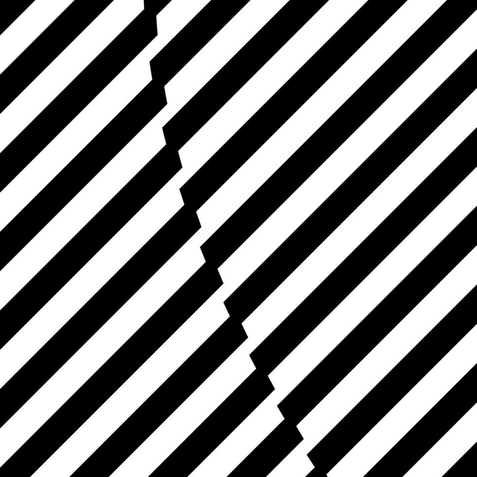 Stripes Lines Motifs Pattern. Optical Illusion Decoration for Interior, Exterior, Carpet, Textile, Garment, Cloth, Silk, Tile, Plastic, Paper, Wrapping, Wallpaper, Pillow, Sofa, or Background. Vector