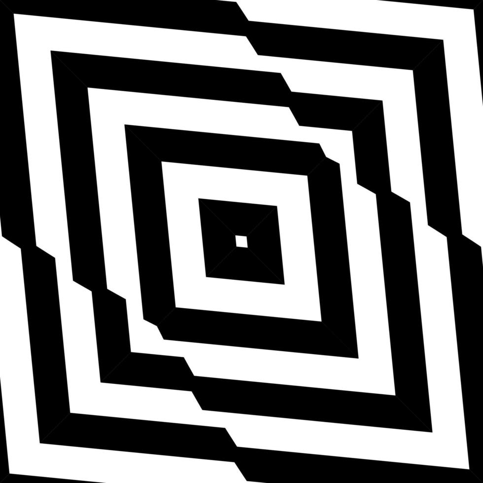 Stripes Lines Motifs Pattern. Optical Illusion Decoration for Interior, Exterior, Carpet, Textile, Garment, Cloth, Silk, Tile, Plastic, Paper, Wrapping, Wallpaper, Pillow, Sofa, or Background. Vector