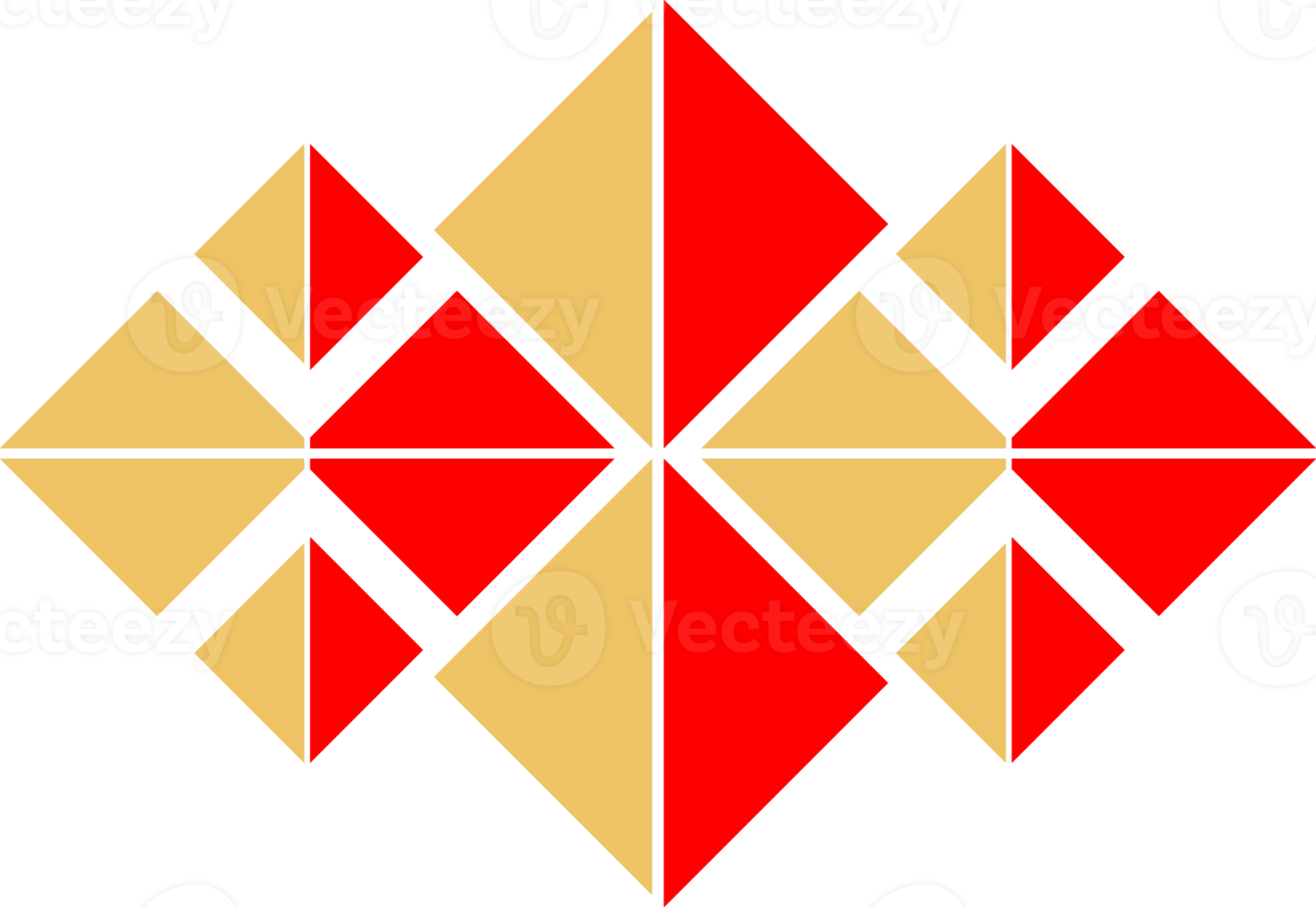 geometrisches abstraktes Mustergestaltungselement png