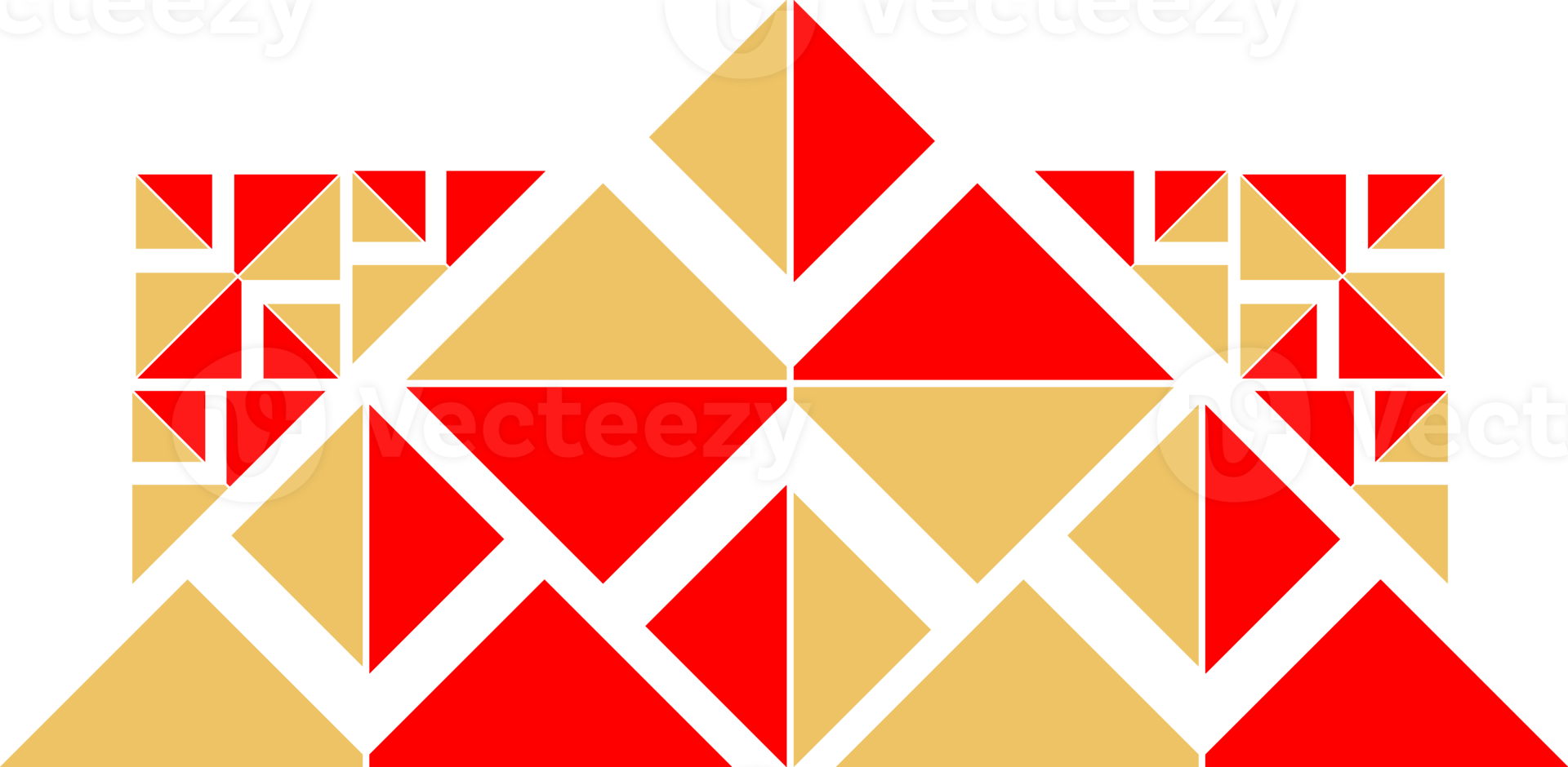 Geometrical abstract pattern design element png