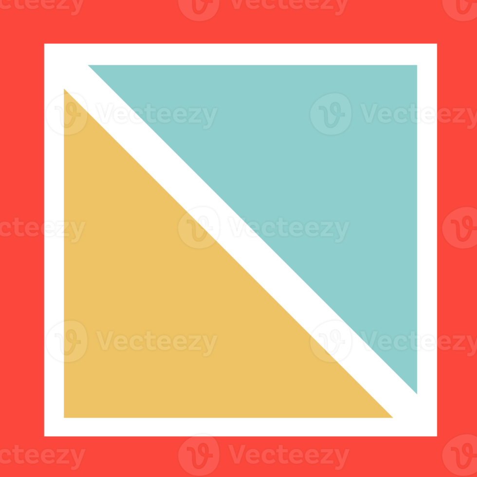 Geometrical abstract pattern design element png