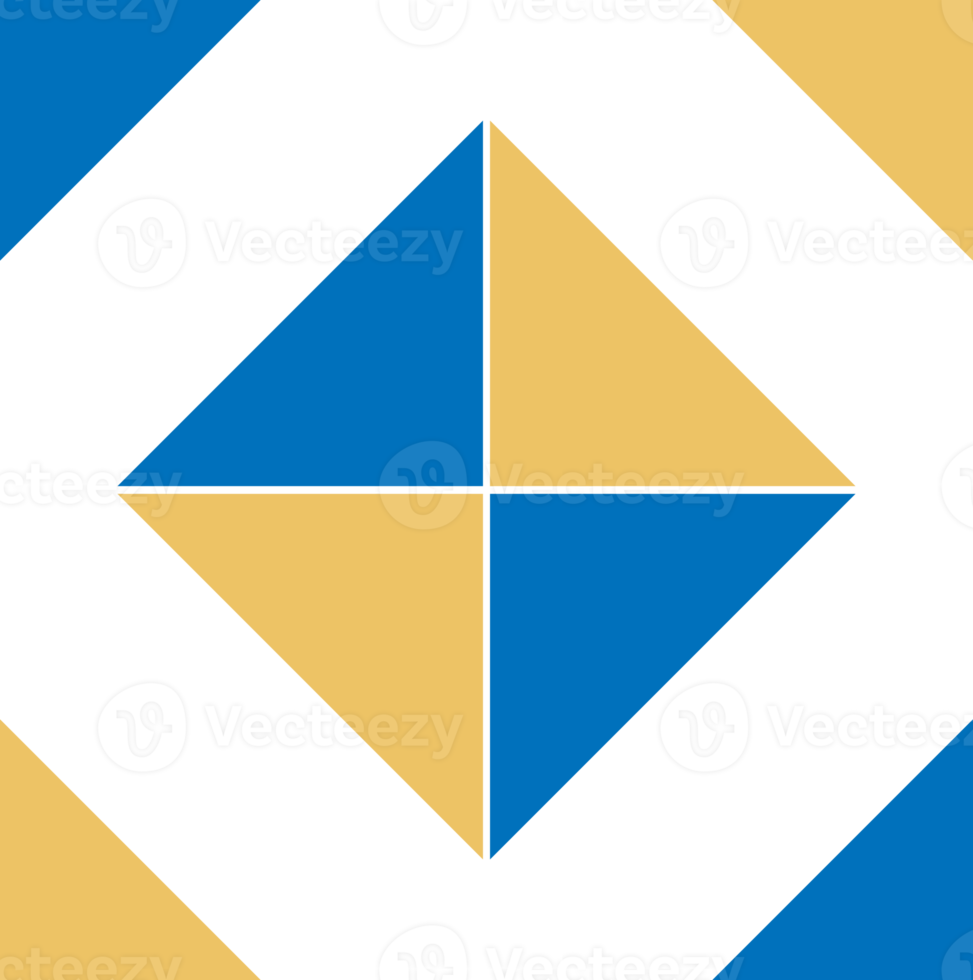 Geometrical abstract pattern design element png
