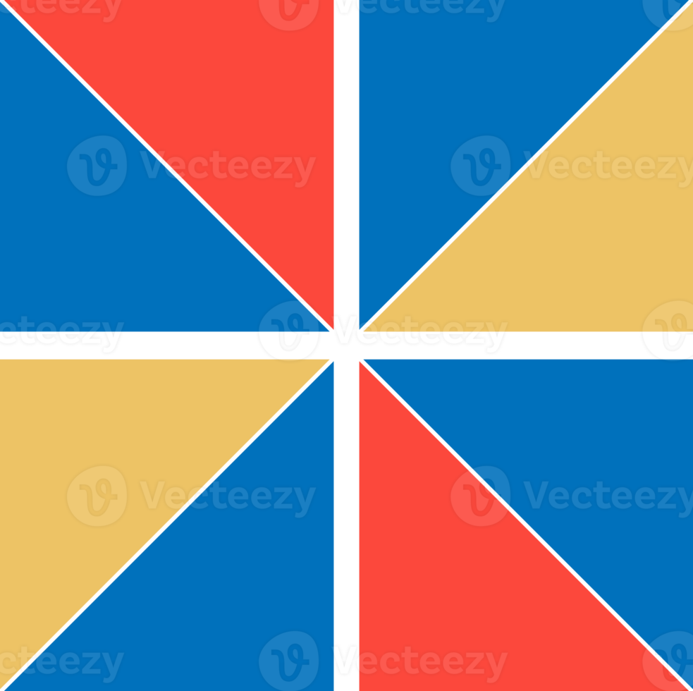 Geometrical abstract pattern design element png