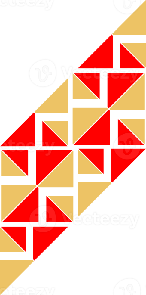 Geometrical abstract pattern design element png