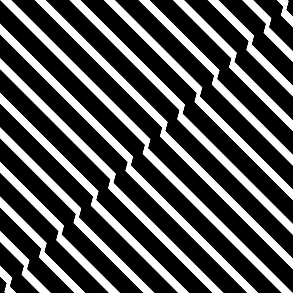 Optical Lines Motif Pattern. Contemporary Decoration for Interior, Exterior, Carpet, Textile, Garment, Cloth, Silk, Tile, Plastic, Paper, Wrapping, Wallpaper, Pillow, Sofa, Background, Ect. Vector