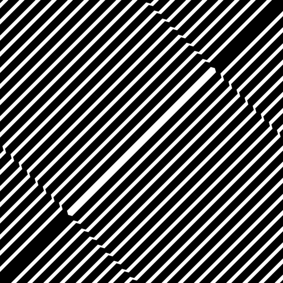 Optical Lines Motif Pattern. Contemporary Decoration for Interior, Exterior, Carpet, Textile, Garment, Cloth, Silk, Tile, Plastic, Paper, Wrapping, Wallpaper, Pillow, Sofa, Background, Ect. Vector