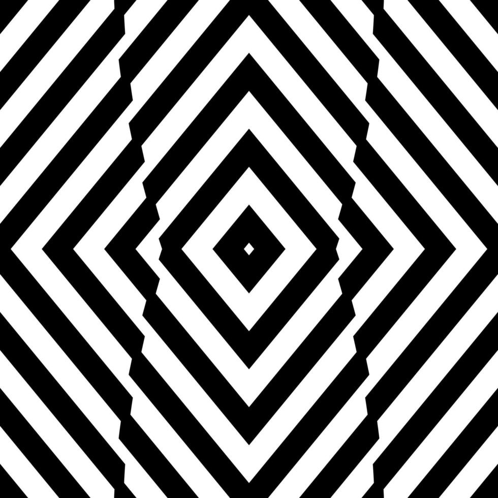 Stripes Lines Motifs Pattern. Optical Illusion Decoration for Interior, Exterior, Carpet, Textile, Garment, Cloth, Silk, Tile, Plastic, Paper, Wrapping, Wallpaper, Pillow, Sofa, or Background. Vector