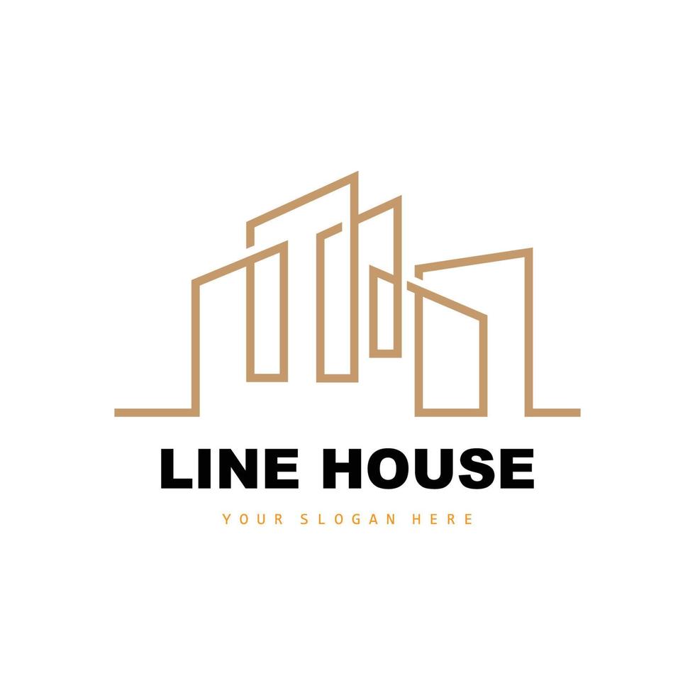 House Logo, Building Furniture Design, Construction Vector, Property Brand Icon, Real Estate, Housing vector