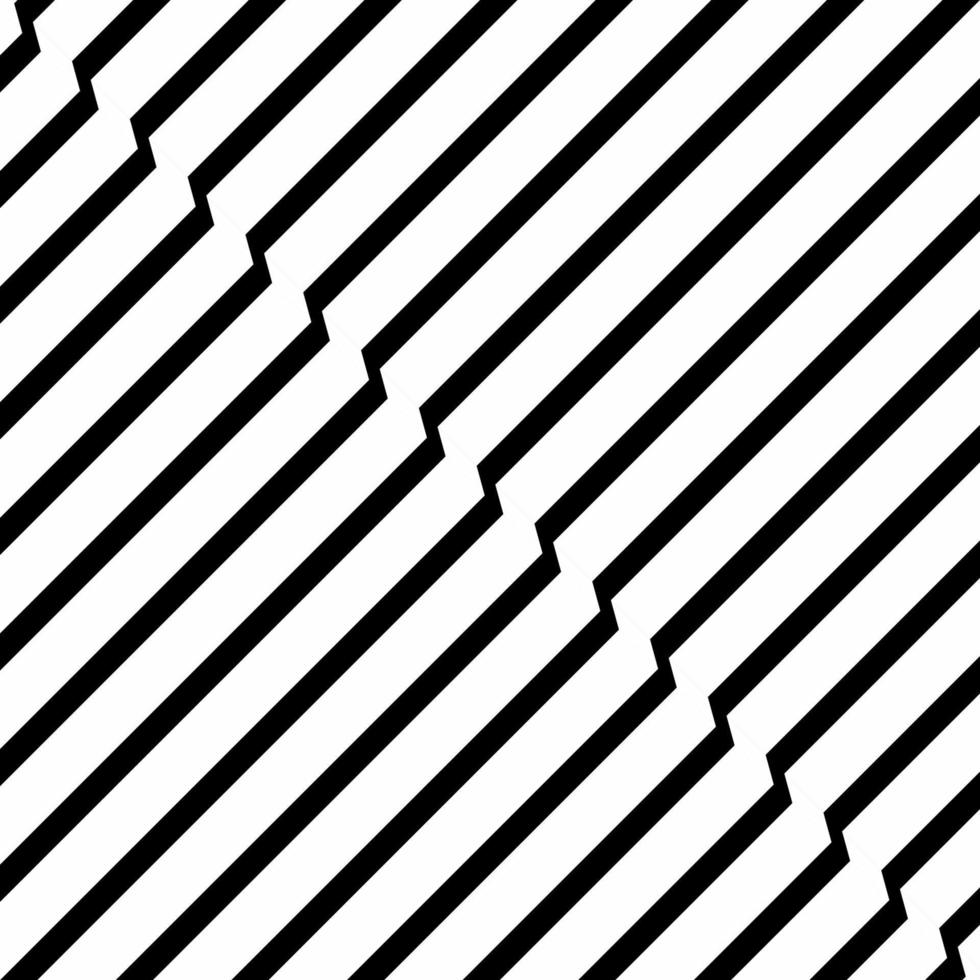 Optical Lines Motif Pattern. Contemporary Decoration for Interior, Exterior, Carpet, Textile, Garment, Cloth, Silk, Tile, Plastic, Paper, Wrapping, Wallpaper, Pillow, Sofa, Background, Ect. Vector