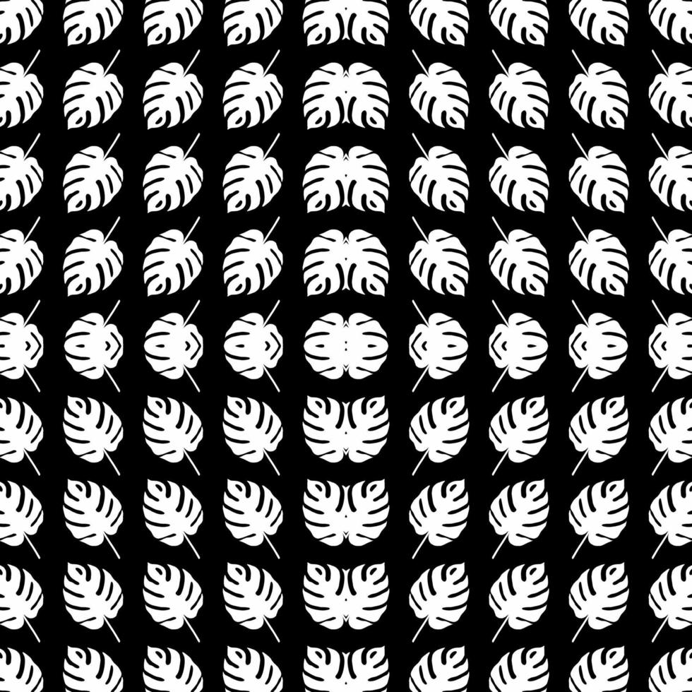 Tropical Leaf Motifs Pattern. Decoration for Interior, Exterior, Carpet, Textile, Garment, Cloth, Silk, Tile, Plastic, Paper, Wrapping, Wallpaper, Pillow, Sofa, Background, Ect. Vector Illustration