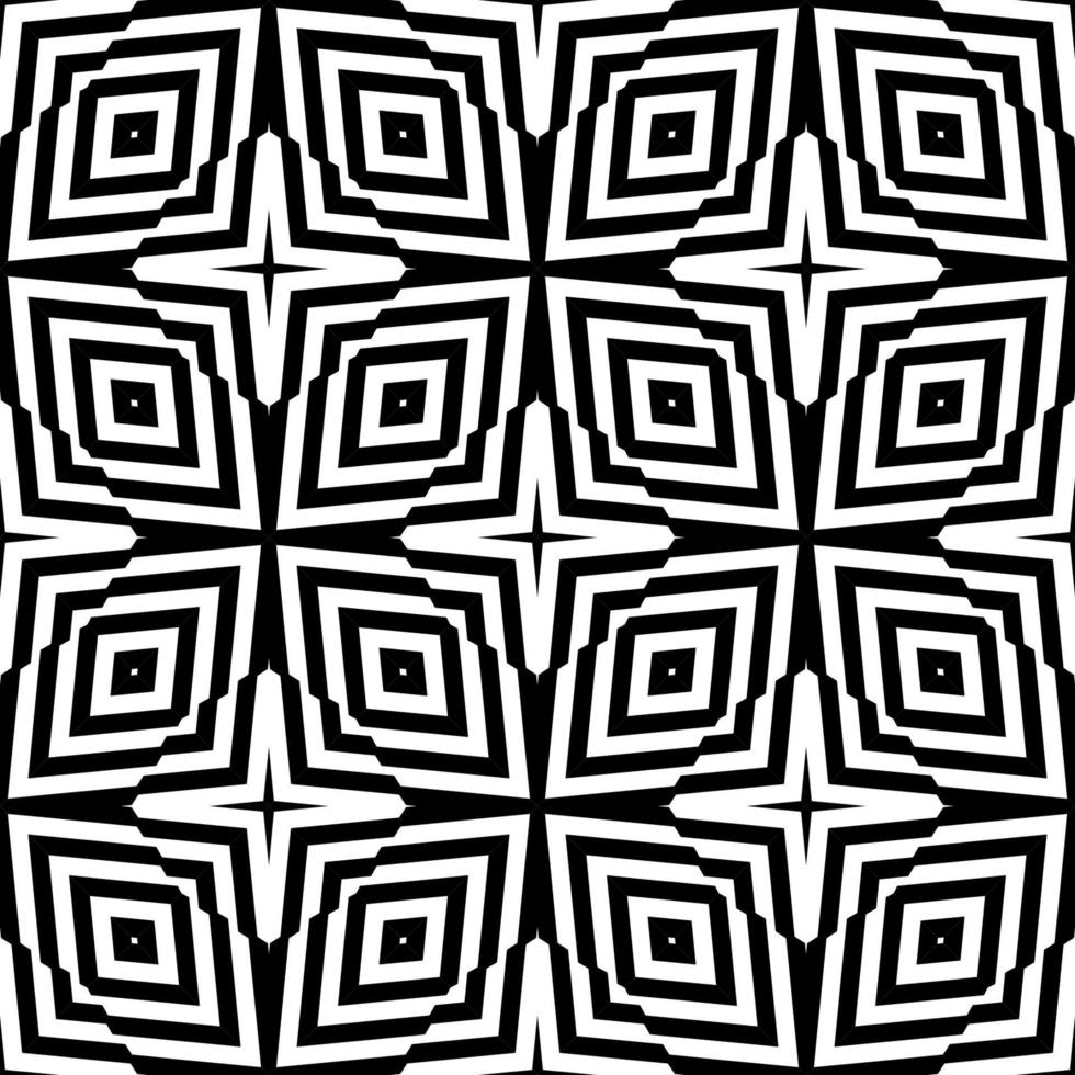 Stripes Lines Motifs Pattern. Optical Illusion Decoration for Interior, Exterior, Carpet, Textile, Garment, Cloth, Silk, Tile, Plastic, Paper, Wrapping, Wallpaper, Pillow, Sofa, or Background. Vector