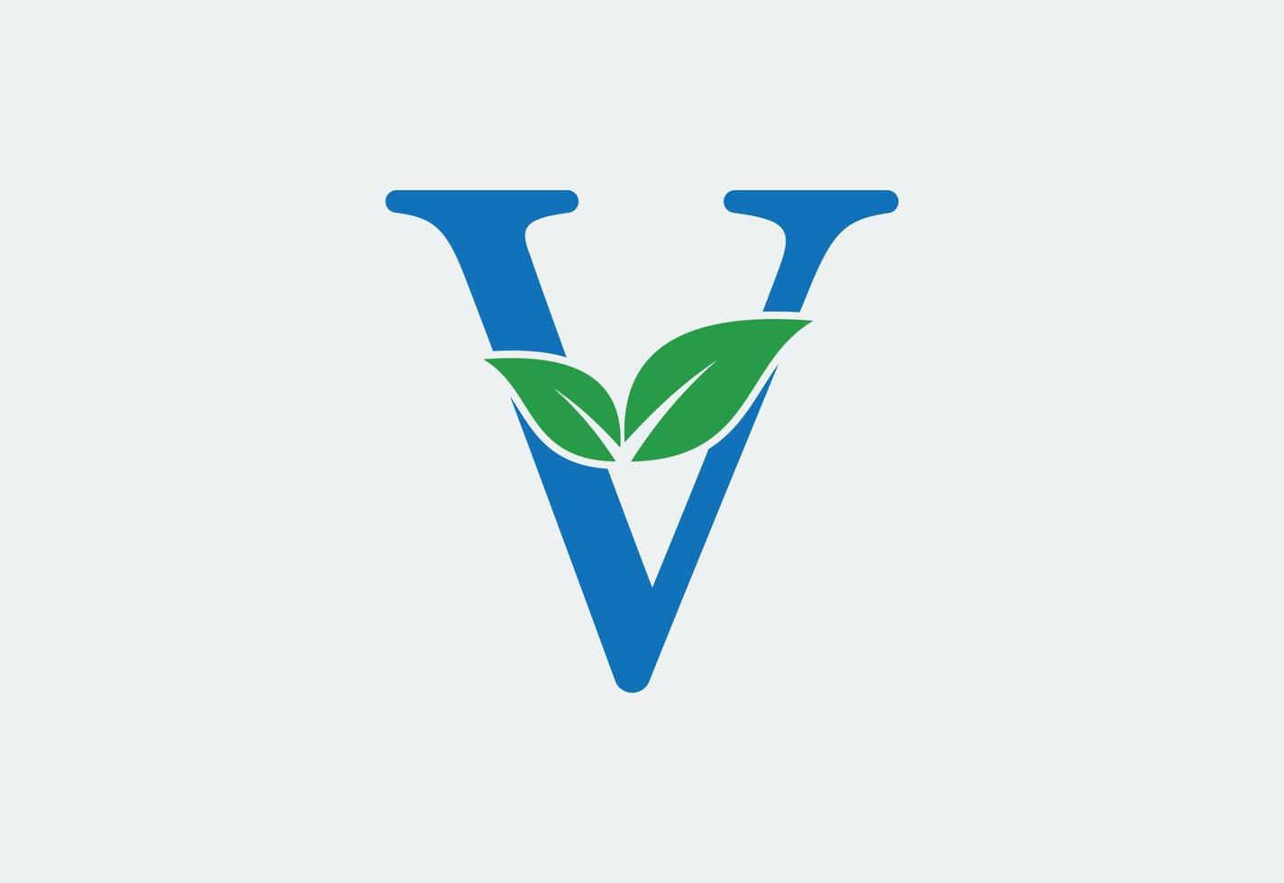 plantilla de diseño de logotipo letra v, ilustración vectorial vector