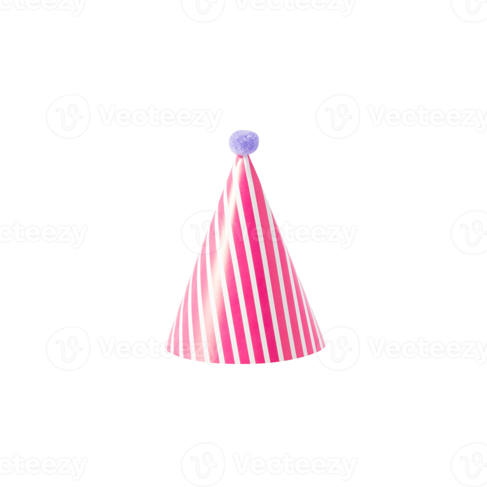 Pink Party Hat cutout, Png file