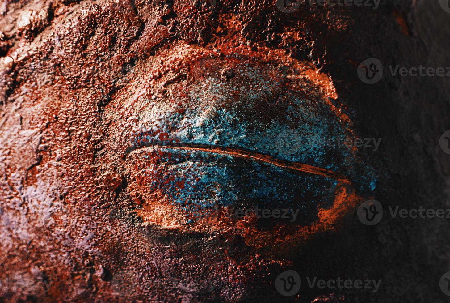 abstract rusty metal background photo