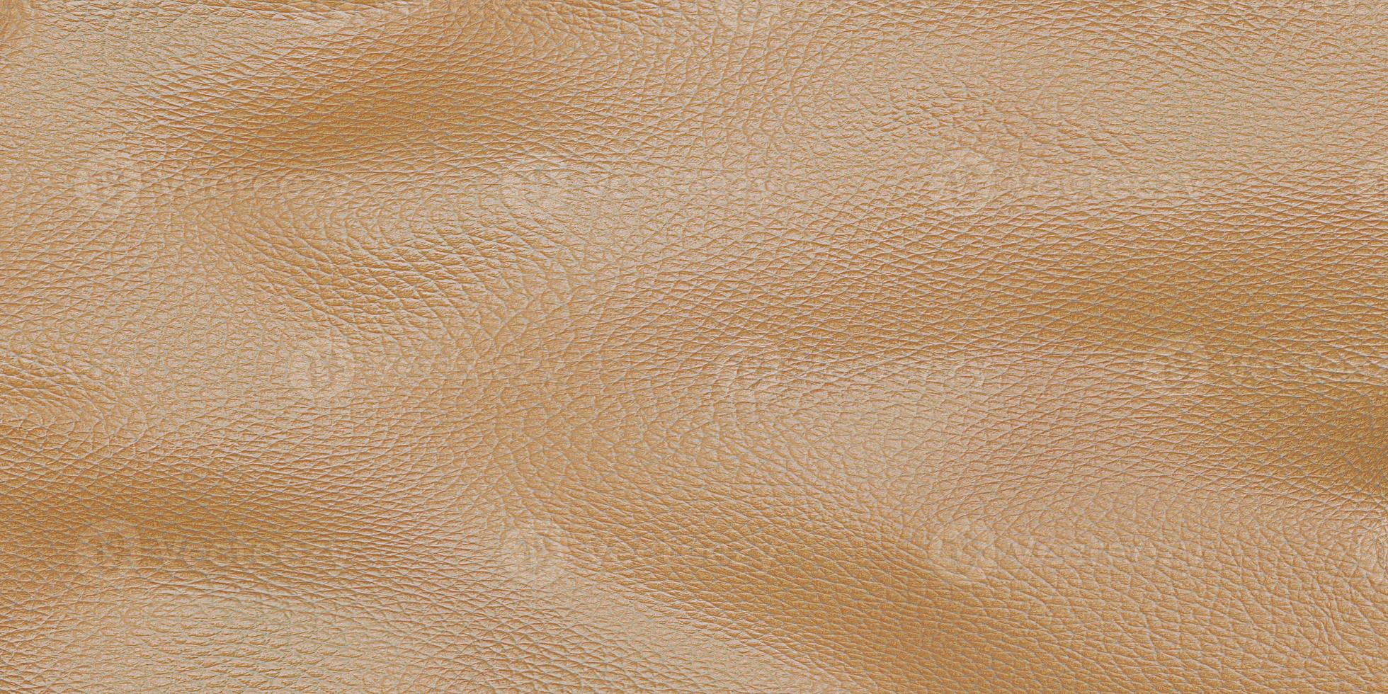 brown faux leather wrinkled and wavy leather texture background close-up leatherette brown wave PVC artificial material 3d illustration photo