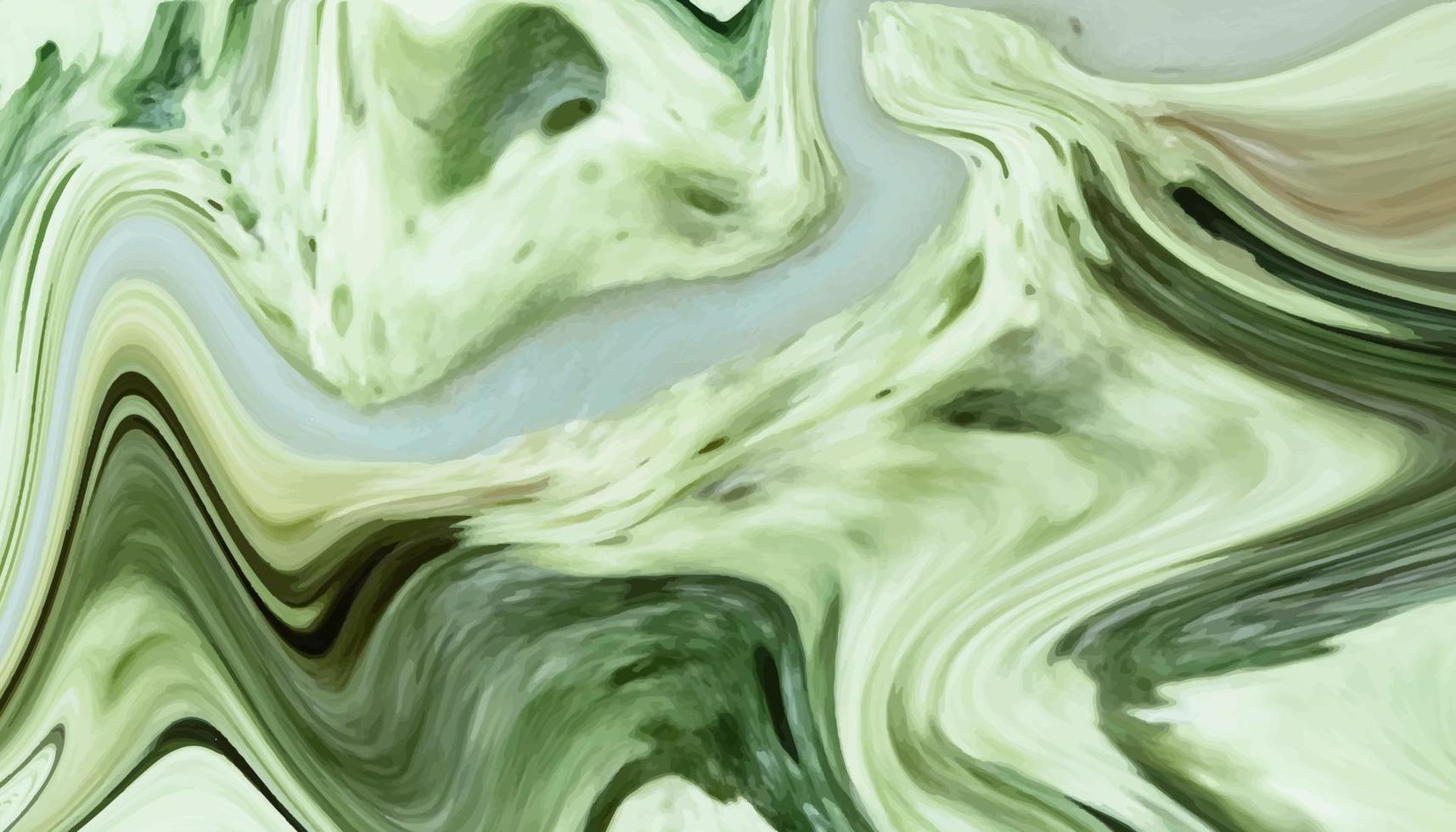 Modern and trendy abstract colorful liquid marble paint background vector