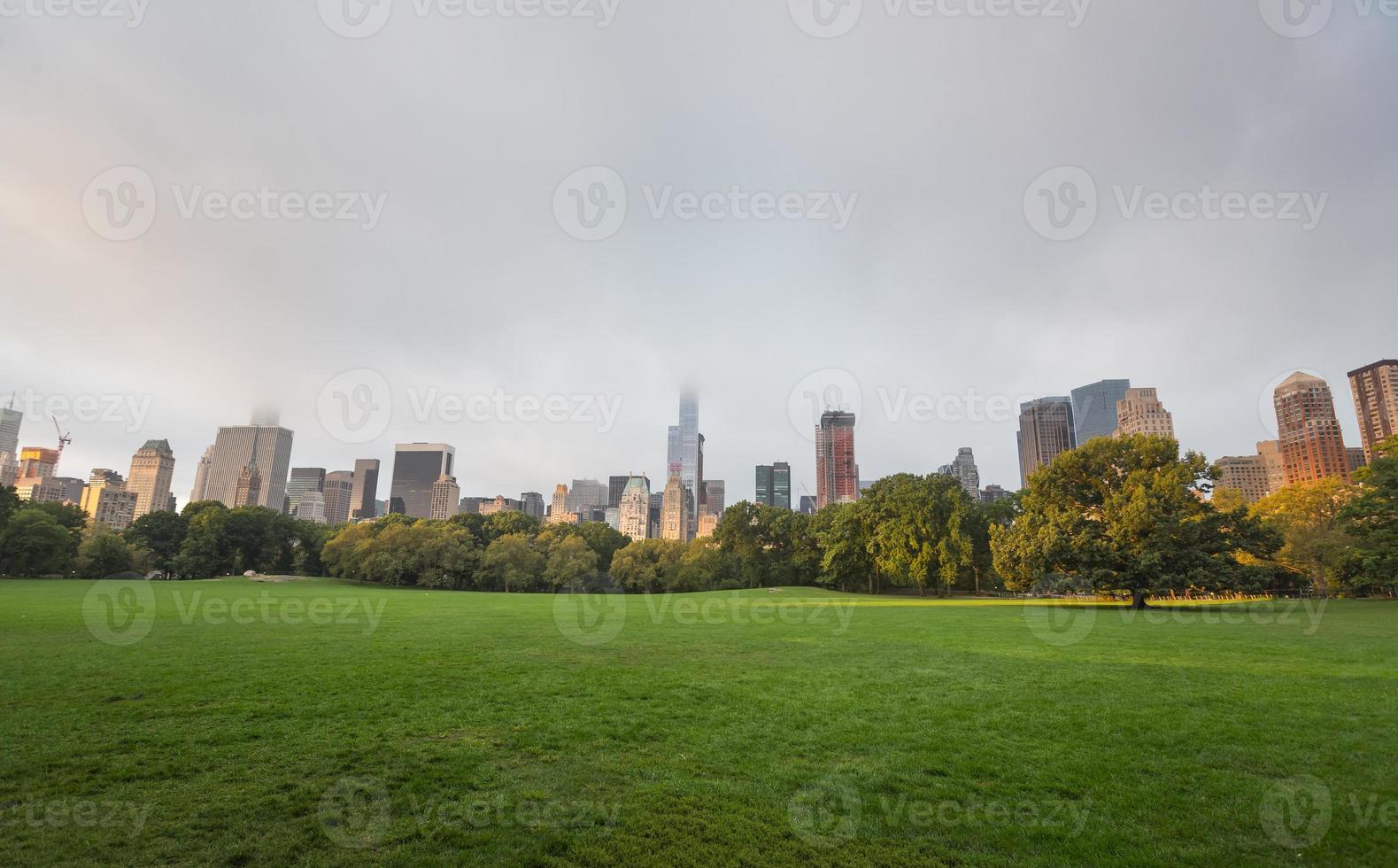 parque central de la ciudad de nueva york foto