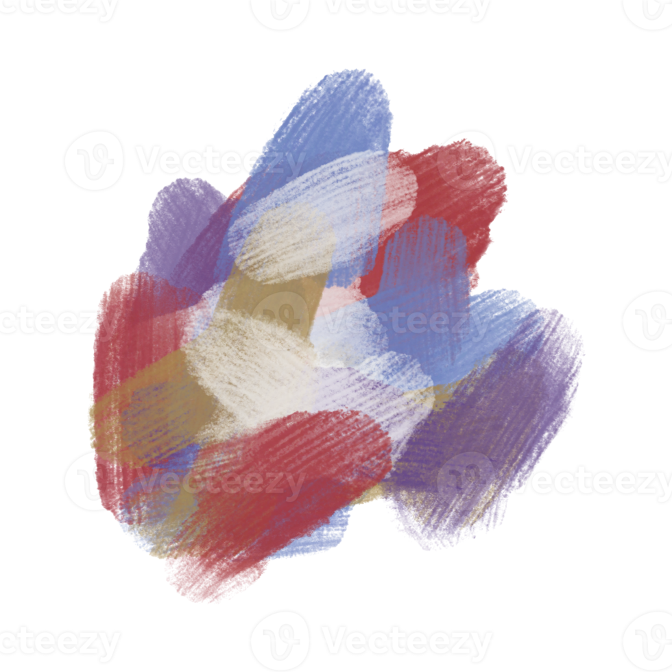 Abstract watercolor stain graphic element png