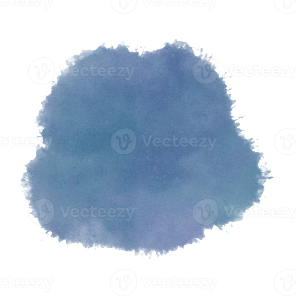 grafisches Element des abstrakten Aquarellflecks png