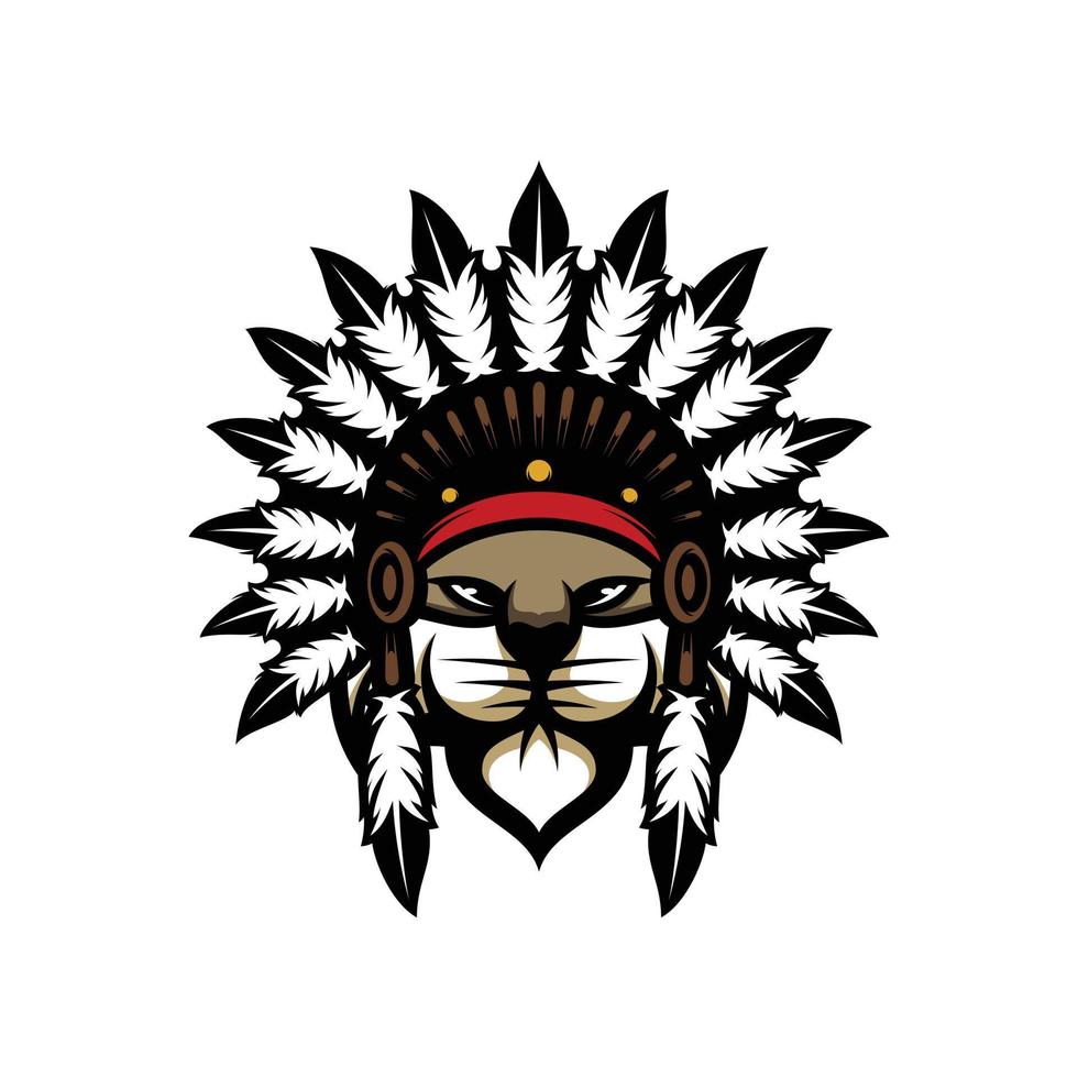 Cat Mascot Design Vector