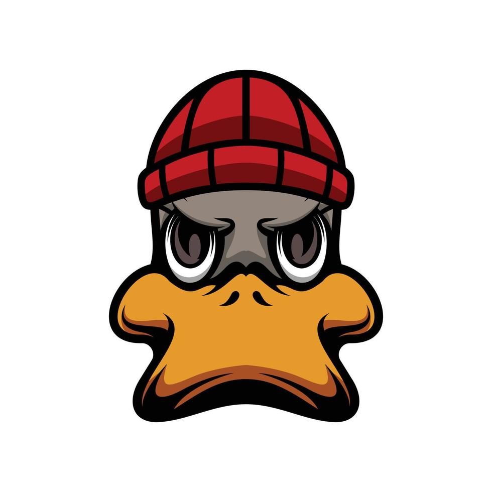 The Duck Graphic Logo Design vector