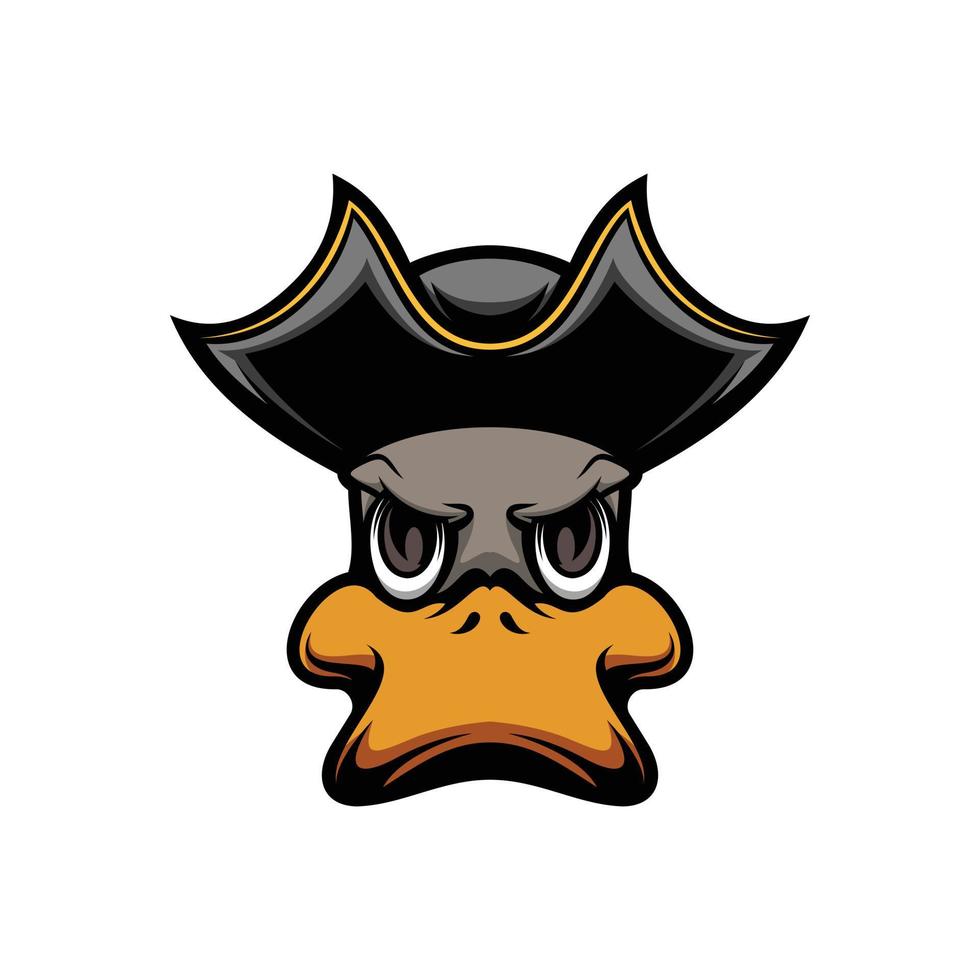 The Duck Graphic Logo Design vector
