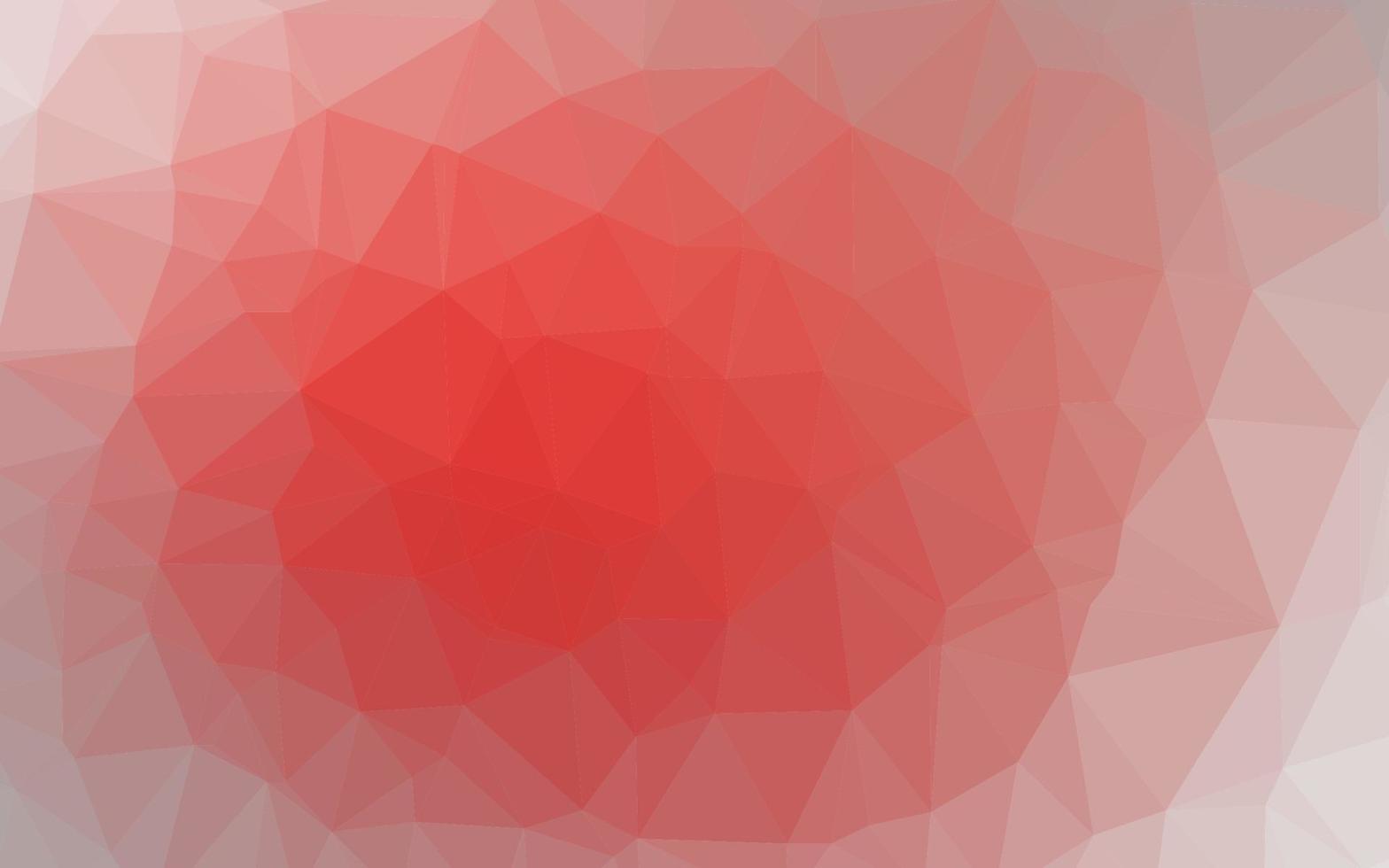Light Red vector polygon abstract layout.