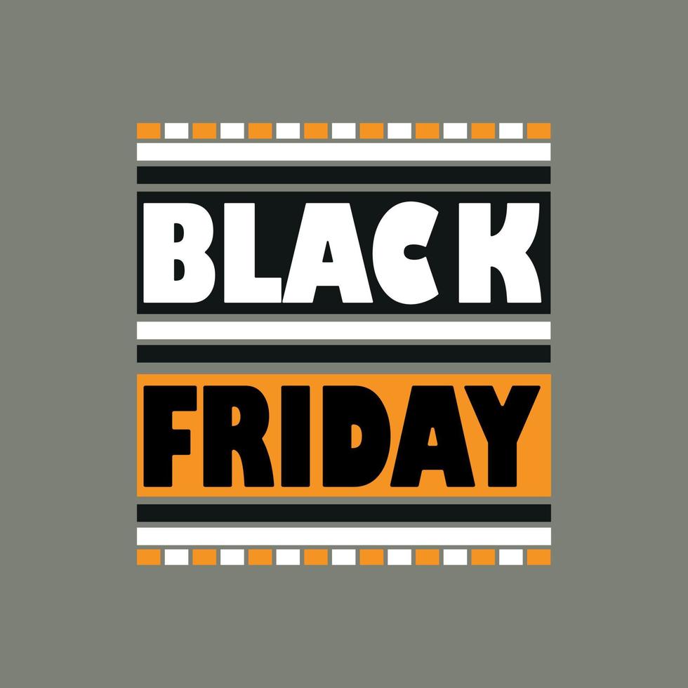 Black Friday t-shir Design,poster, print, postcard and other uses vector