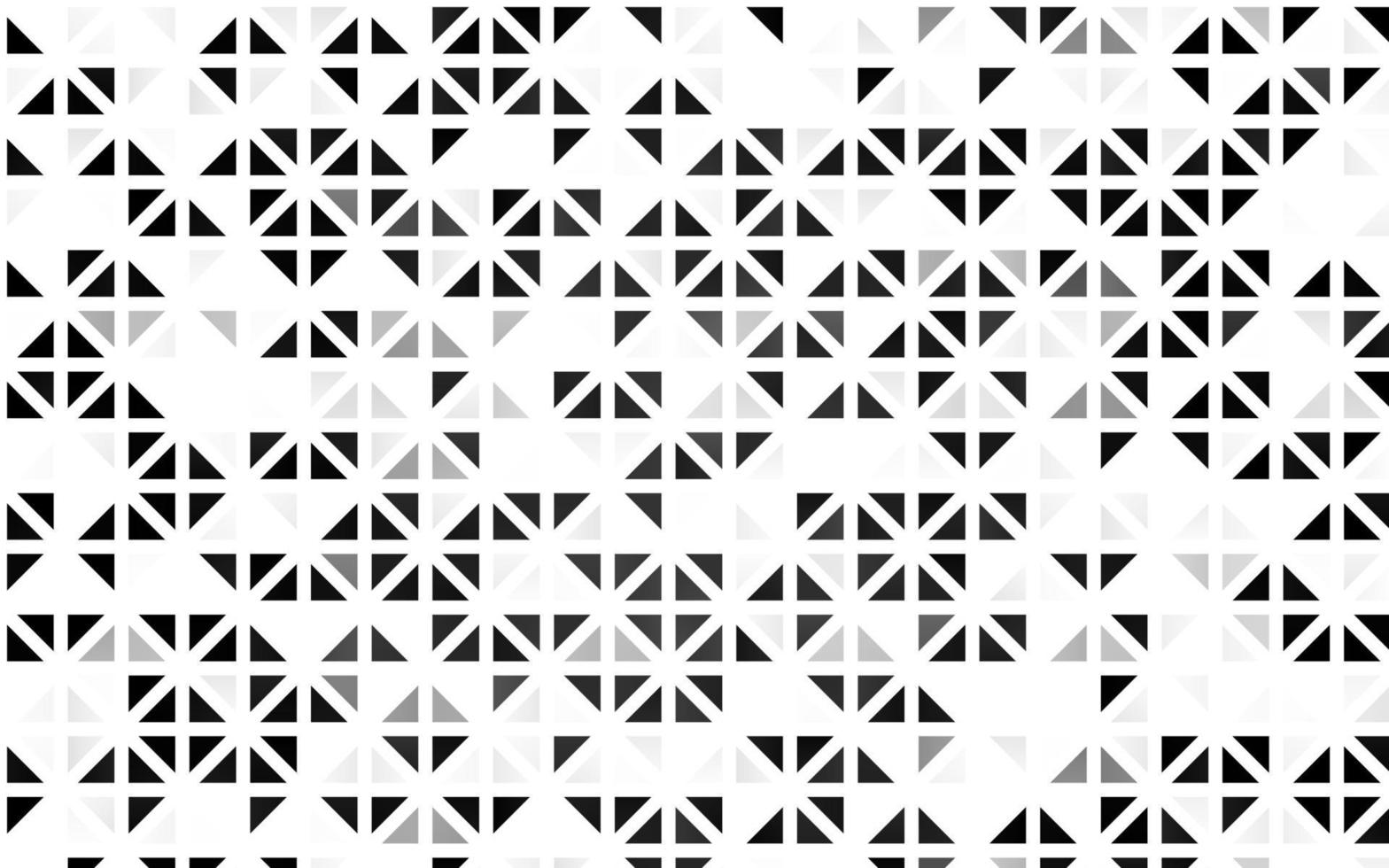 plata clara, textura transparente de vector gris en estilo triangular.