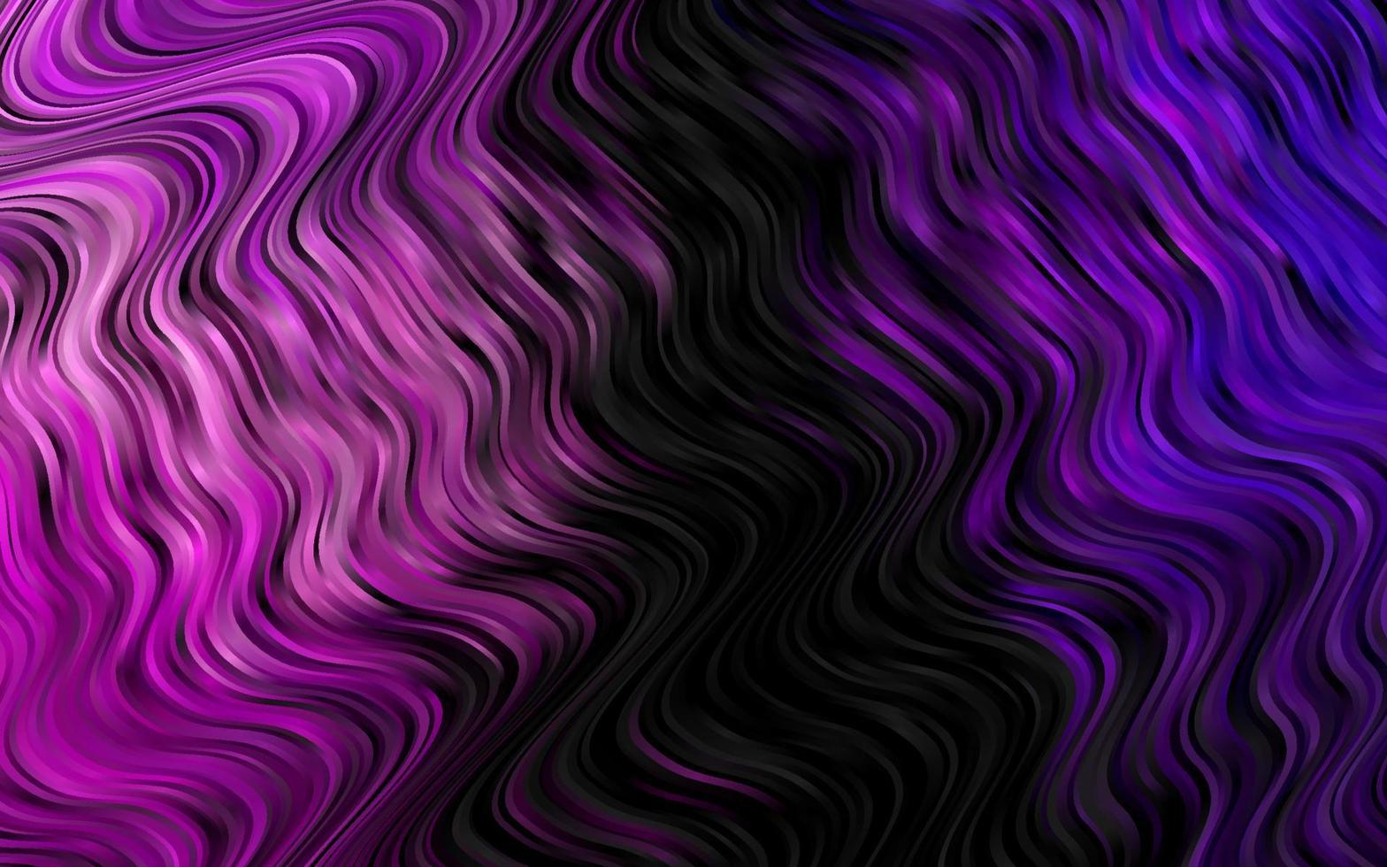 Dark Purple vector template with liquid shapes.