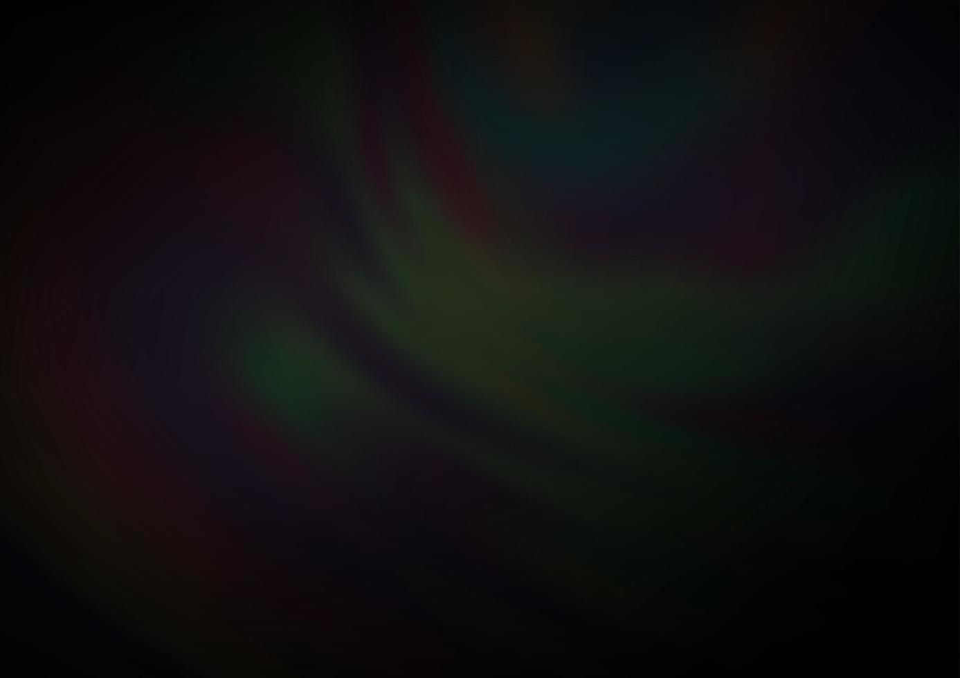 Dark Silver, Gray vector blurred shine abstract template.