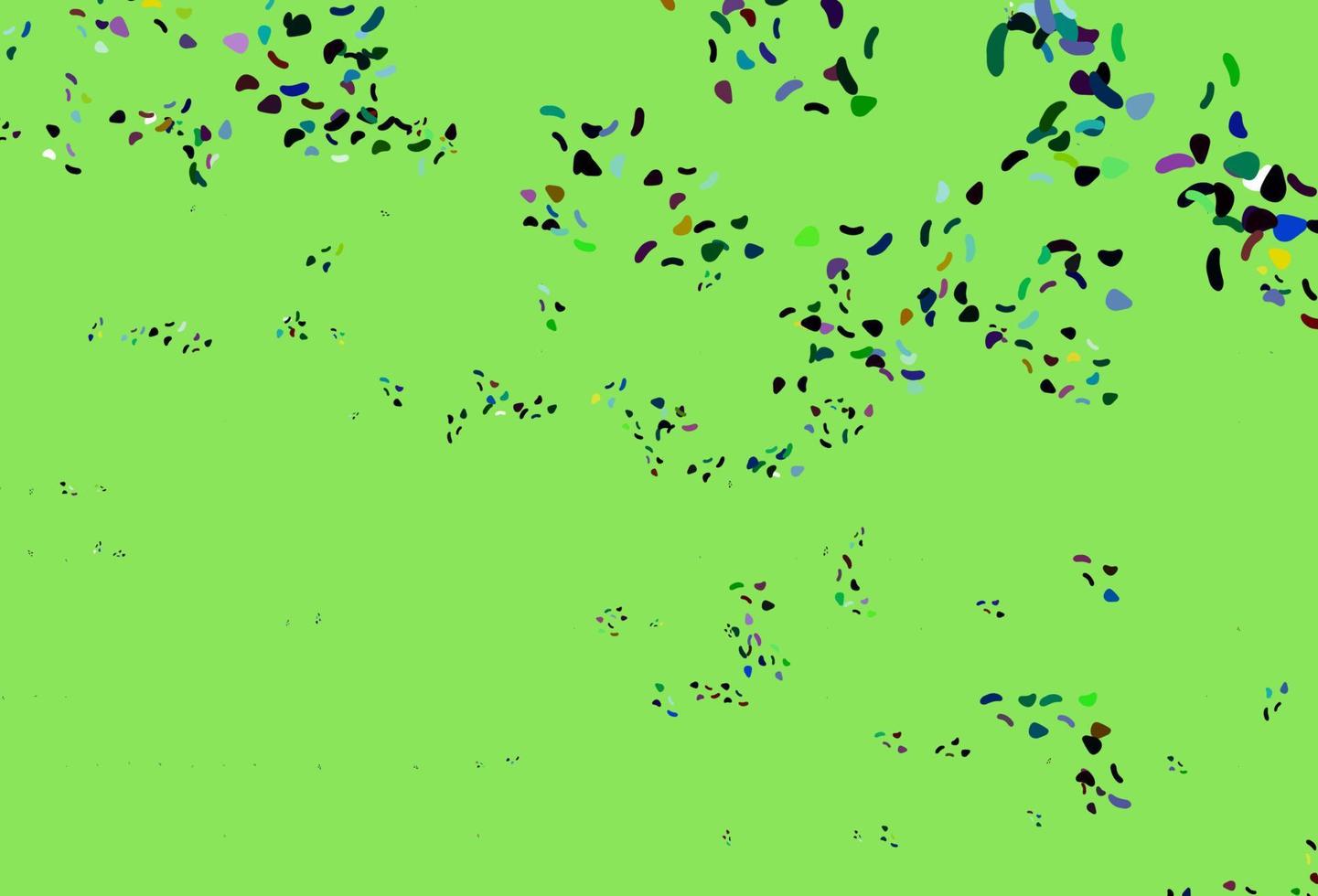 Light Multicolor, Rainbow vector background with abstract forms.