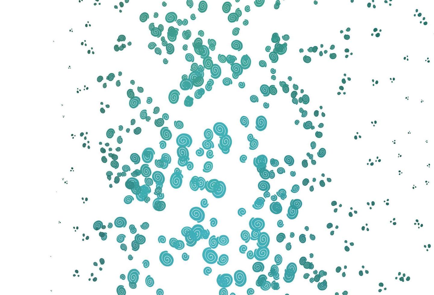 Light Green, Yellow vector template with bent lines.