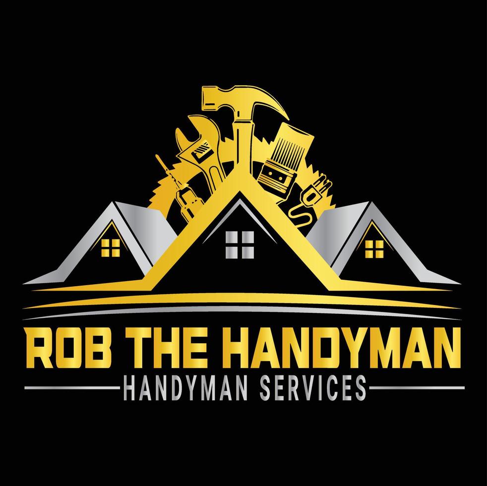 Handyman Home Logo vector