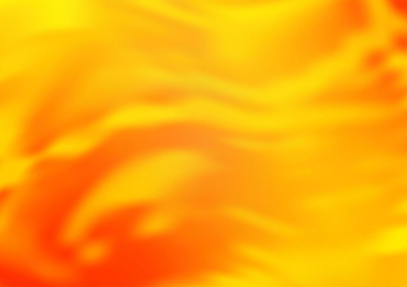 Light Yellow, Orange vector blurred shine abstract background.