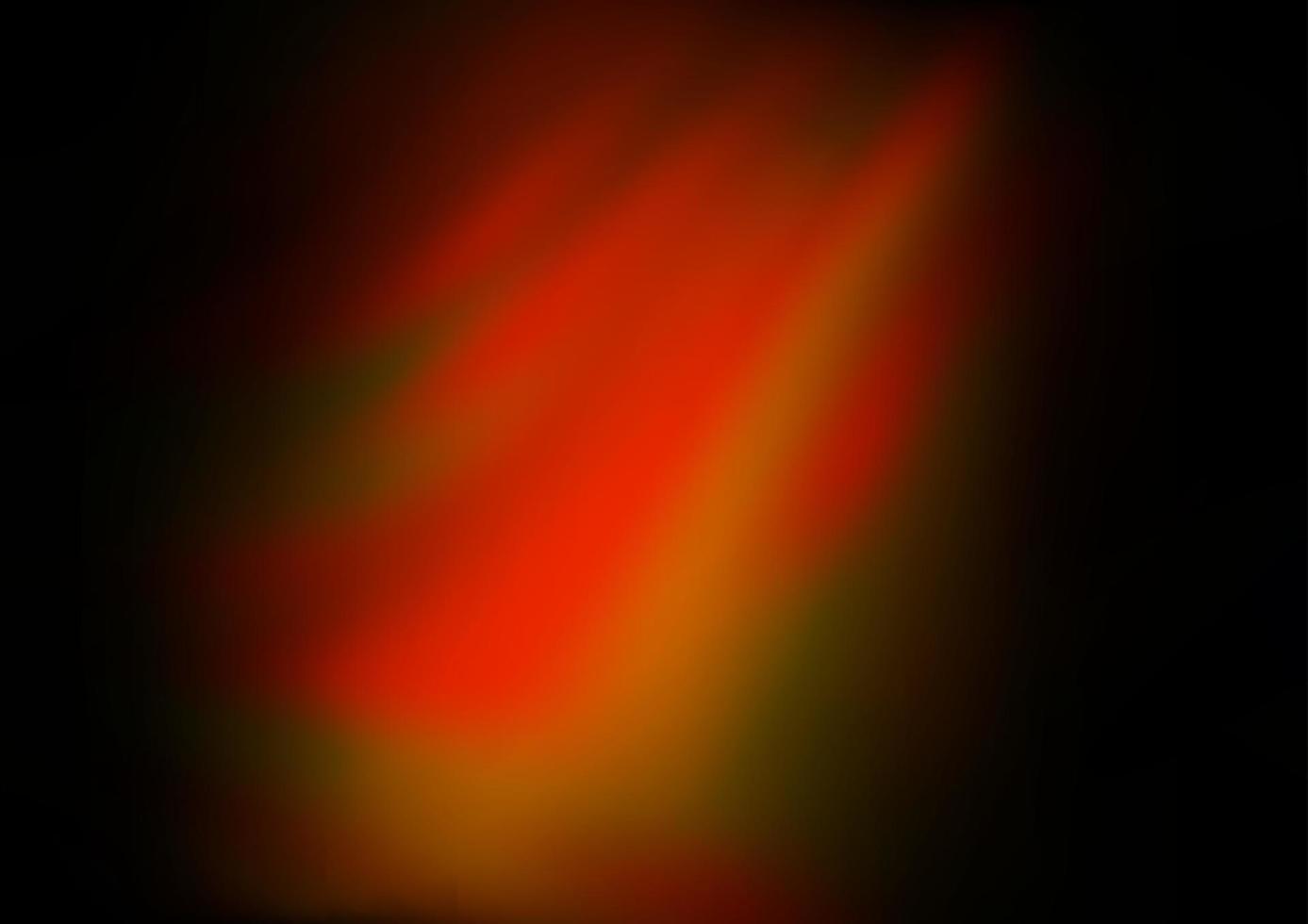Dark Yellow, Orange vector bokeh template.