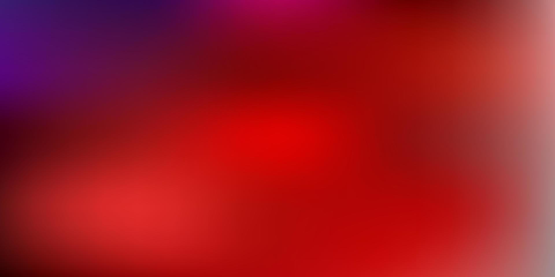 Dark blue, red vector blurred background.