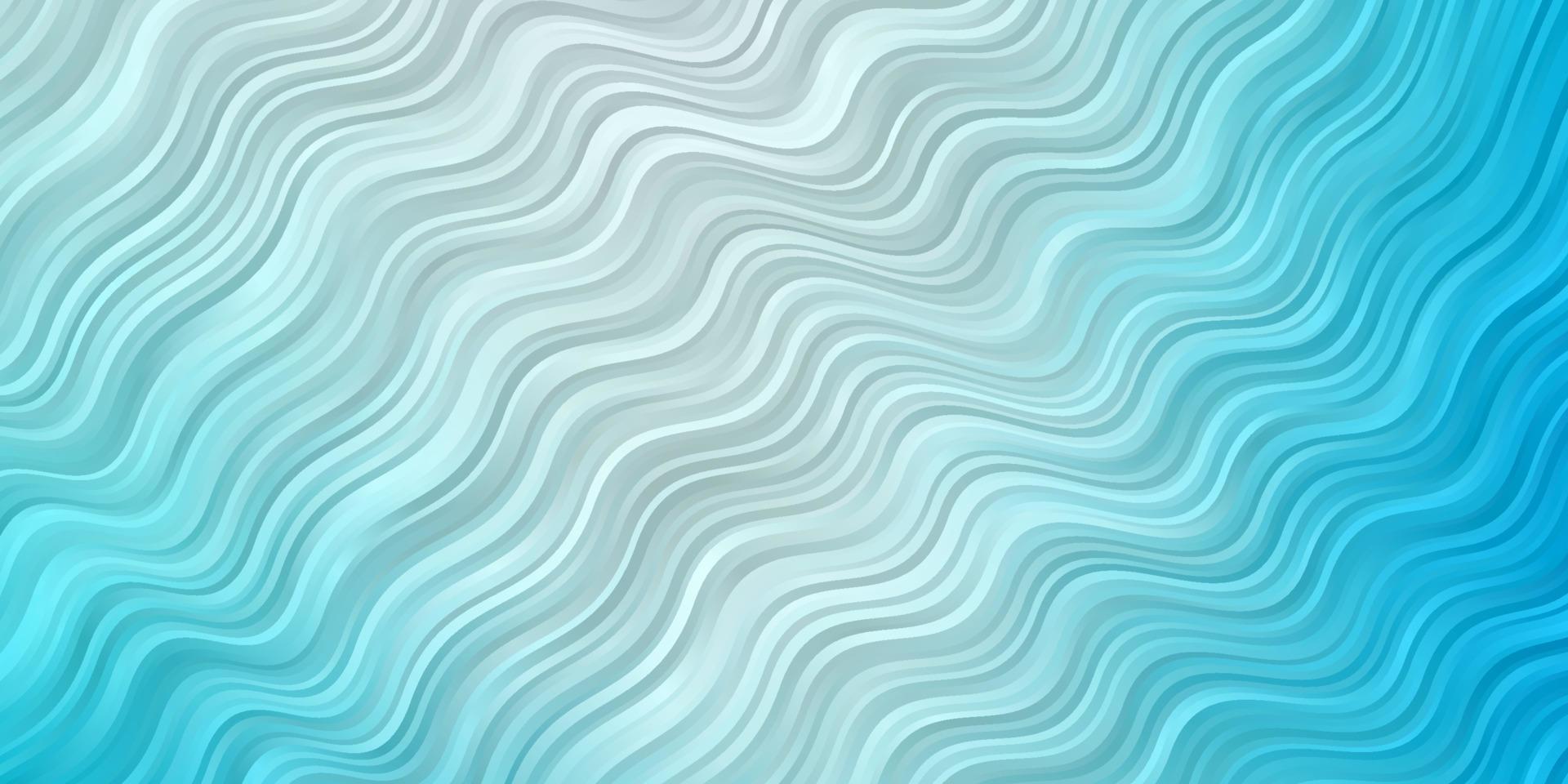Light BLUE vector backdrop with bent lines.