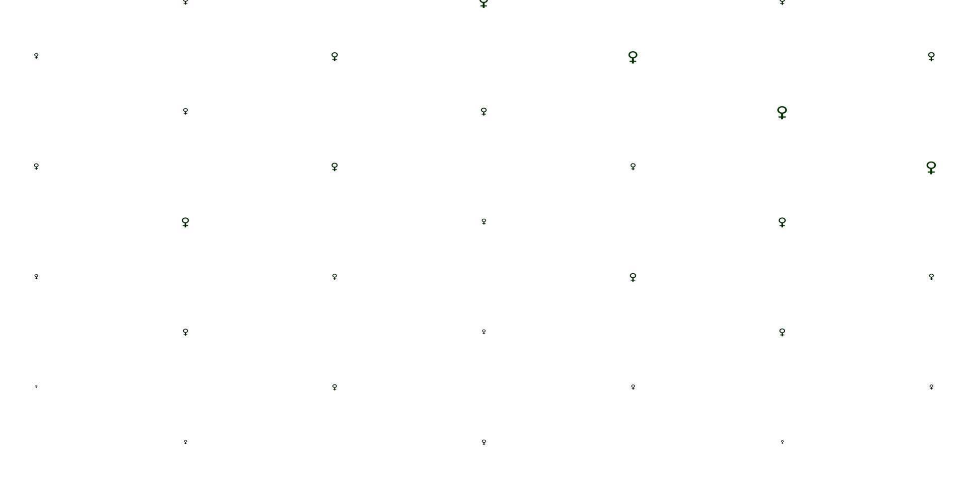 Light Green vector template with businesswoman signs.