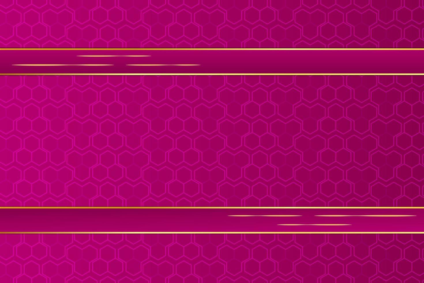 Modern luxury abstract background with golden line elements. modern pink background for design vector