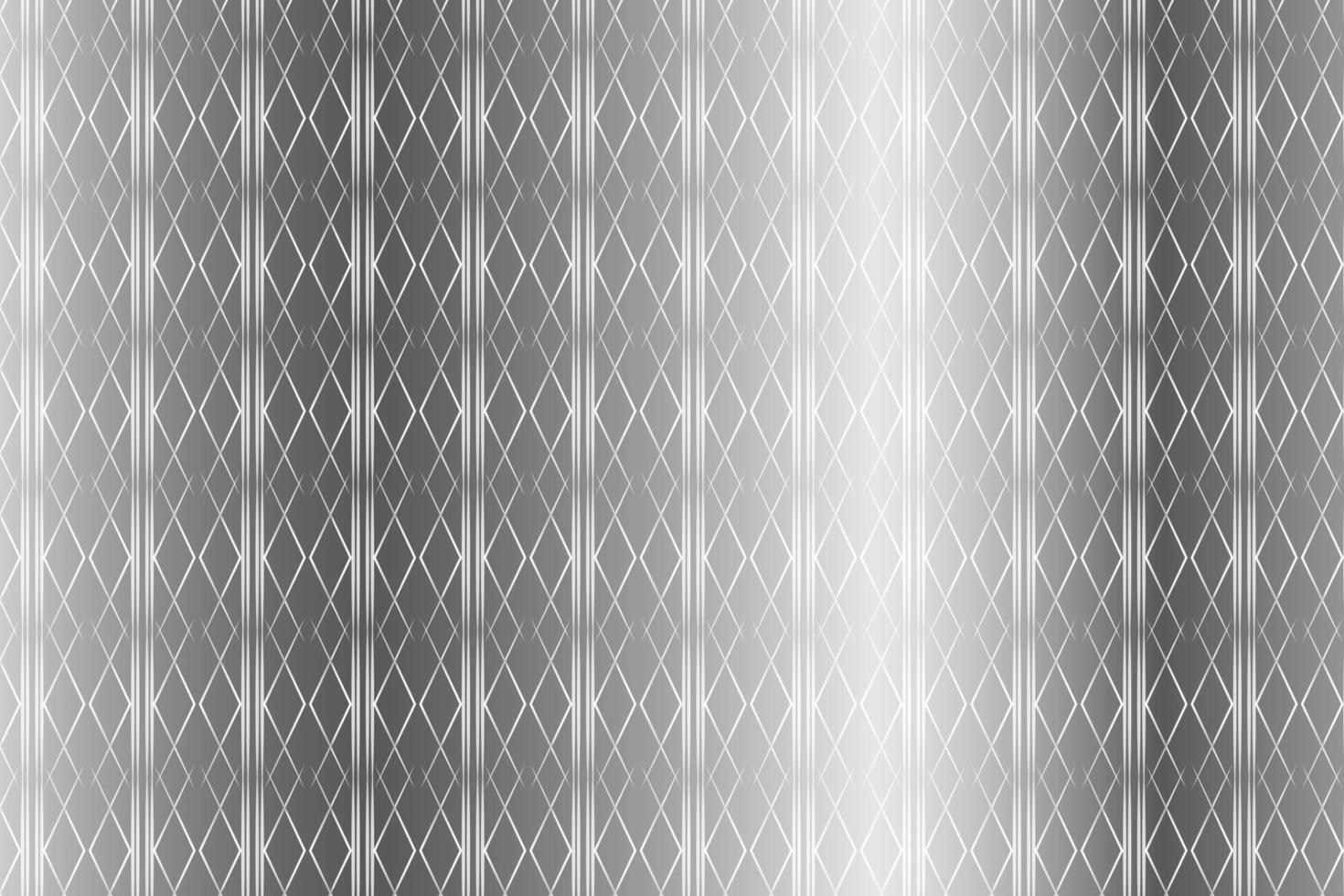 Pattern with geometric elements in silver tones. abstract gradient background vector