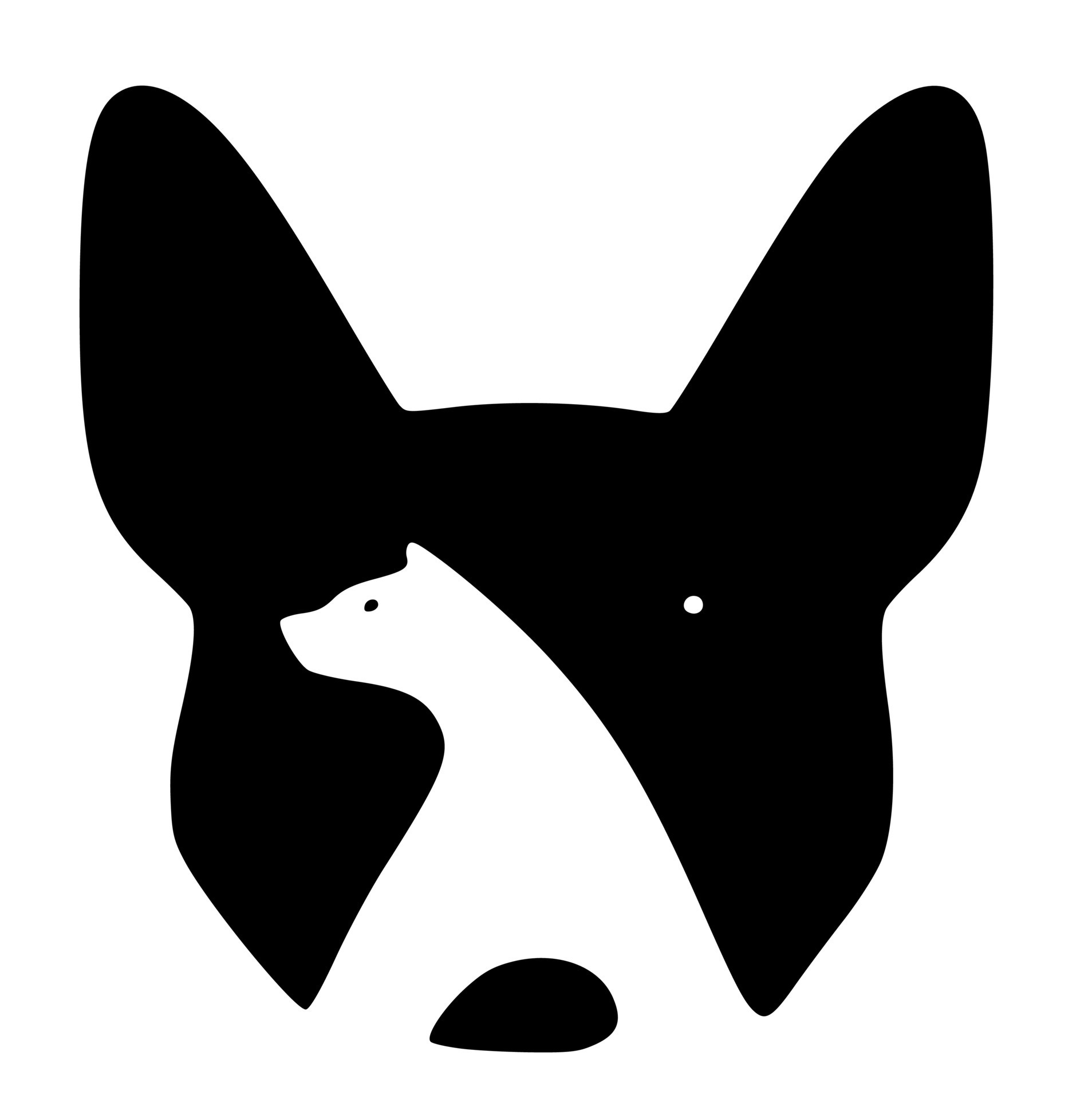 Black and white vectors of animals, birds and wildlife 18732904 Vector
