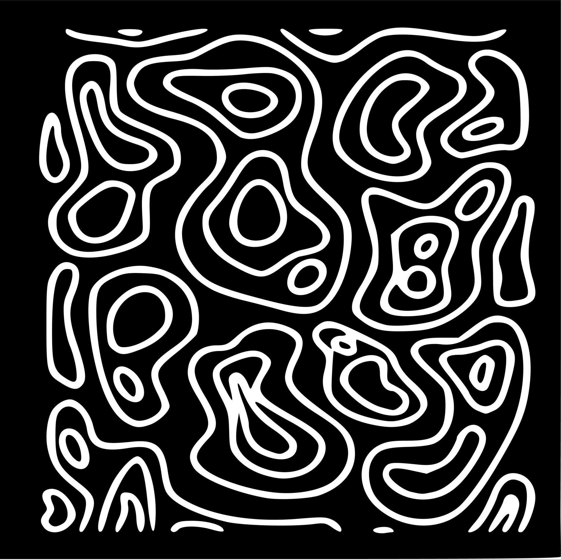 Black and white vector abstract art 18732920 Vector Art at Vecteezy