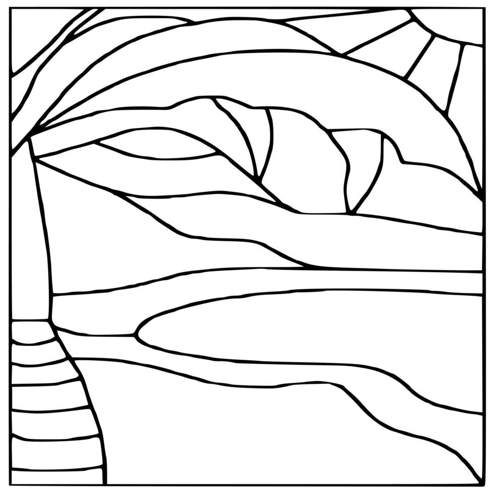 Black And White Stained Glass Template And Patterns 18732947 Vector Art Black And White Stained Glass Template And Patterns 18732947 Vector Art