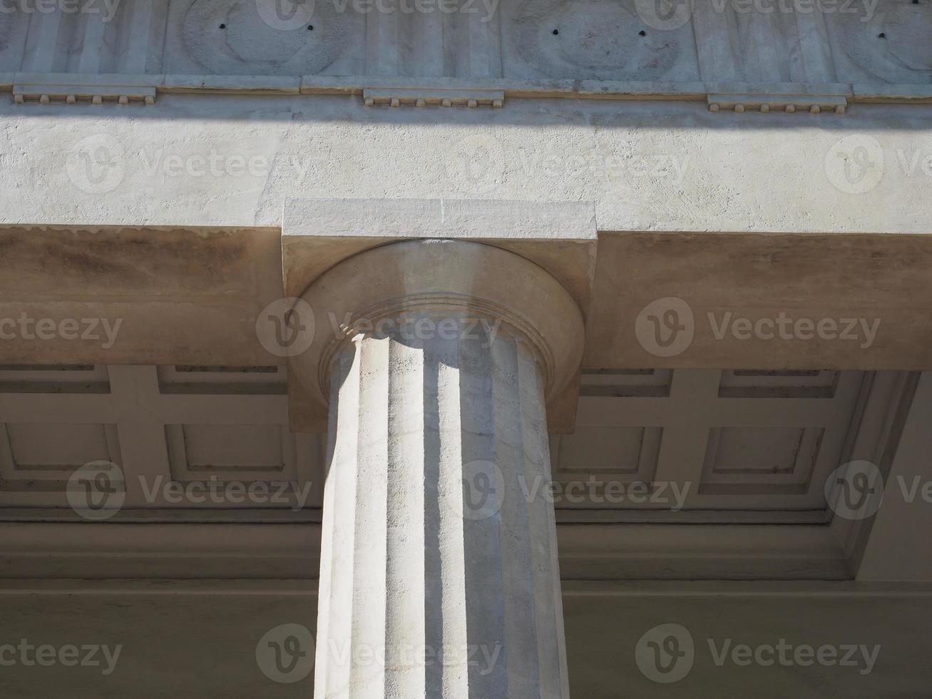 doric column architectural element photo