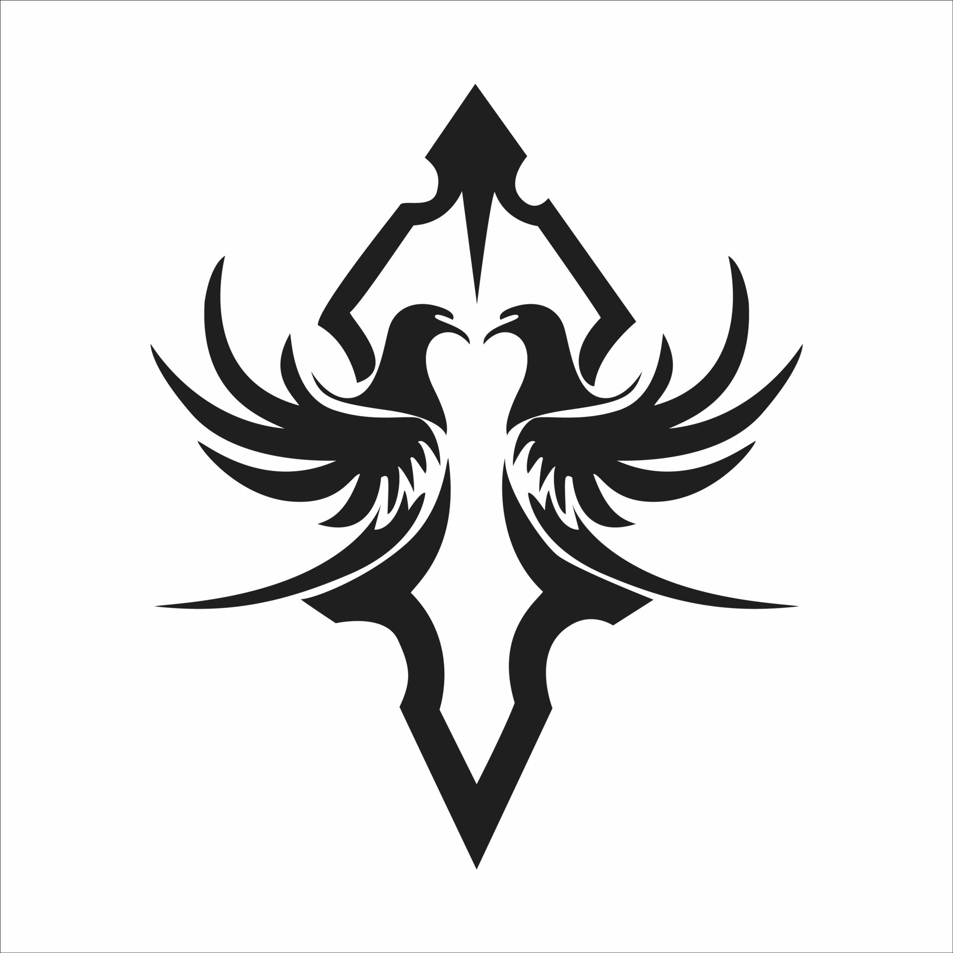 Phoenix Logo Template vector 18733436 Vector Art at Vecteezy