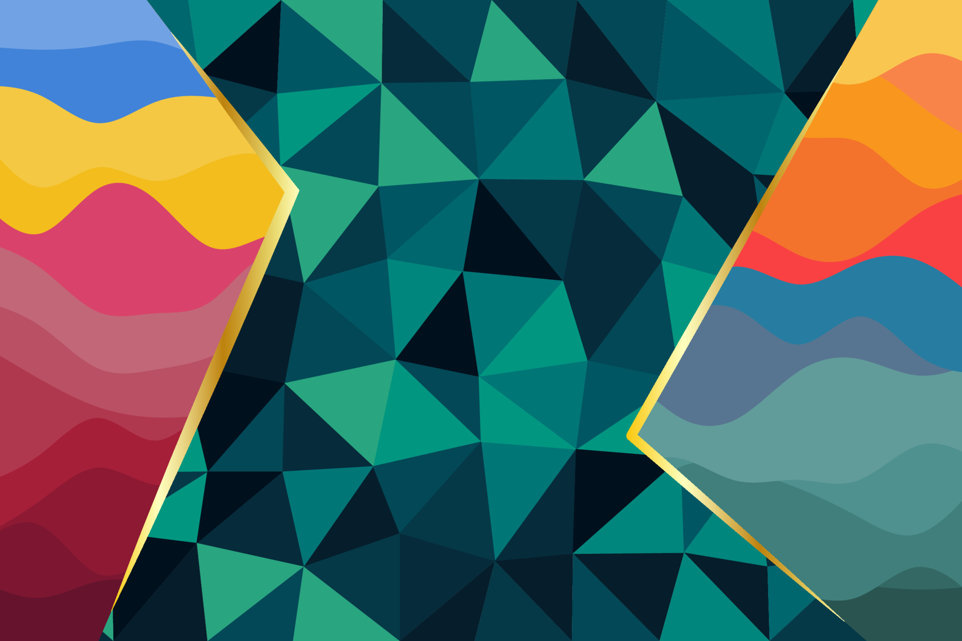 Low polygon banner. Geometry polygon abstract backdrop. vector ...