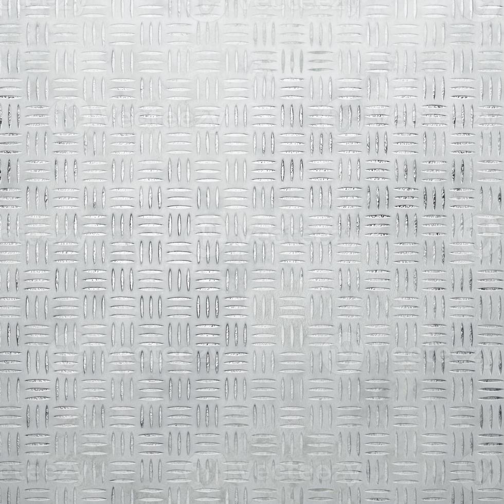 Diamond plate metal background. Brushed metallic texture. 3d rendering photo