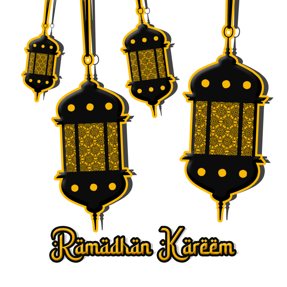 Ramadan Kareem für den heiligen Monat der Muslime png